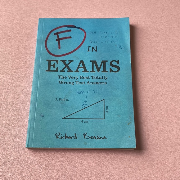 F in Exams - Book - Picture 1 of 3
